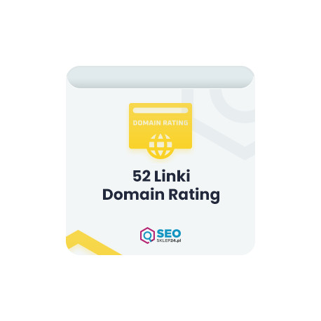52 linki Domain Rating