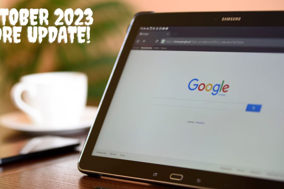 Październikowy Google core update 2023
