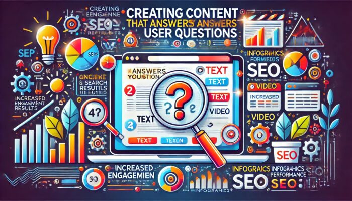 treści odpowiadające na pytania użytkowników