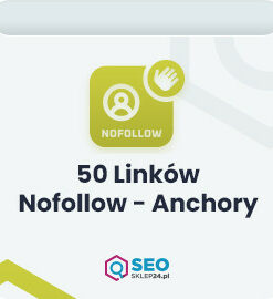 Ręczne Linki Trust Rank 50 - Anchory