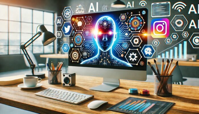 ai w tworzeniu treści social media