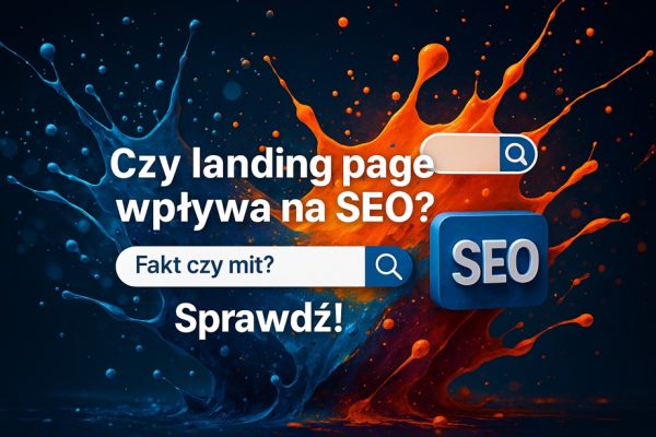 czy landing page wpływa na SEO