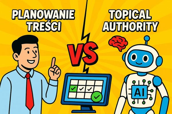 planowanie treści a topical authority